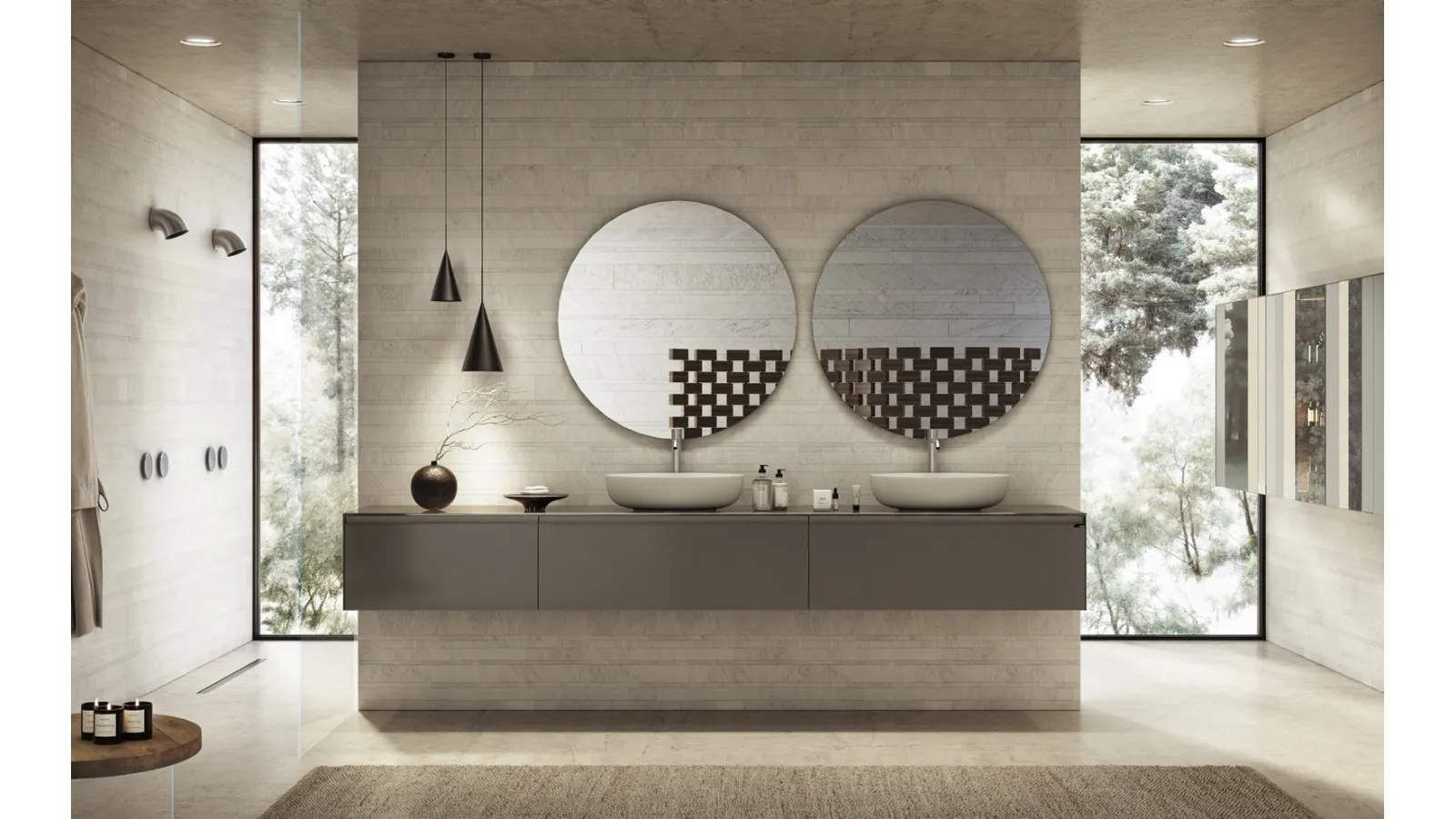 Mobile da Bagno 36e8 Cut Project 2848 di Lago