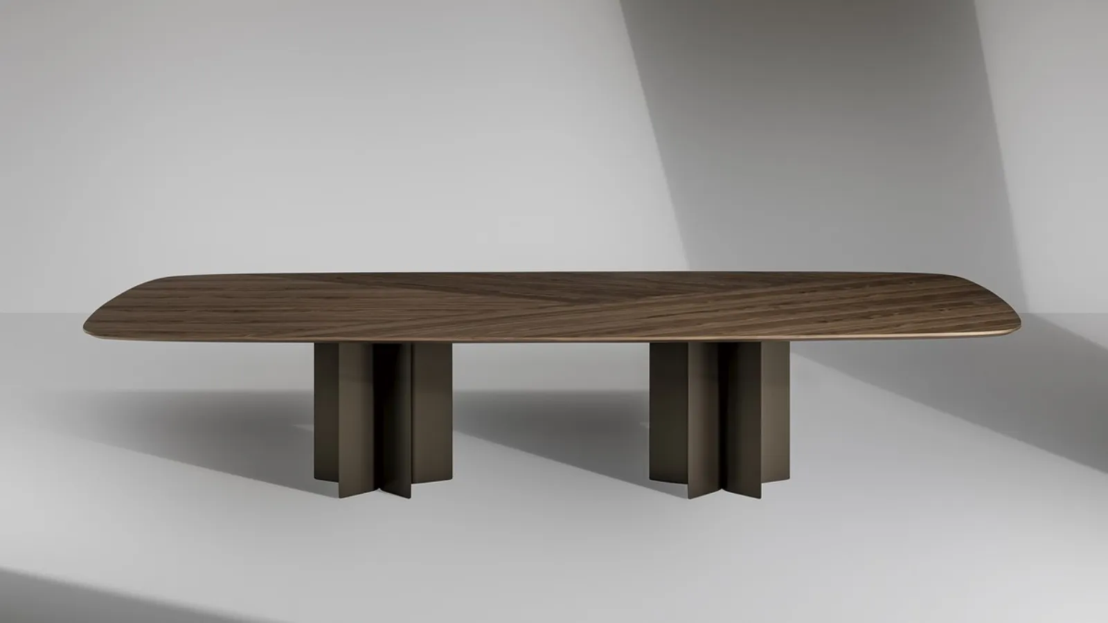 Tavolo Geometric Table Wood di Bonaldo